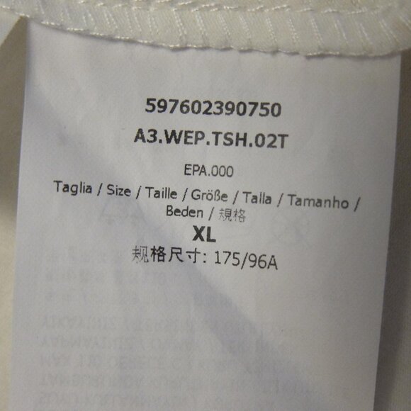 WEEKEND MAXMARA WHITE JERSEY COTTON GEM CABINA TEE SHIRT XL - Picture 6 of 10